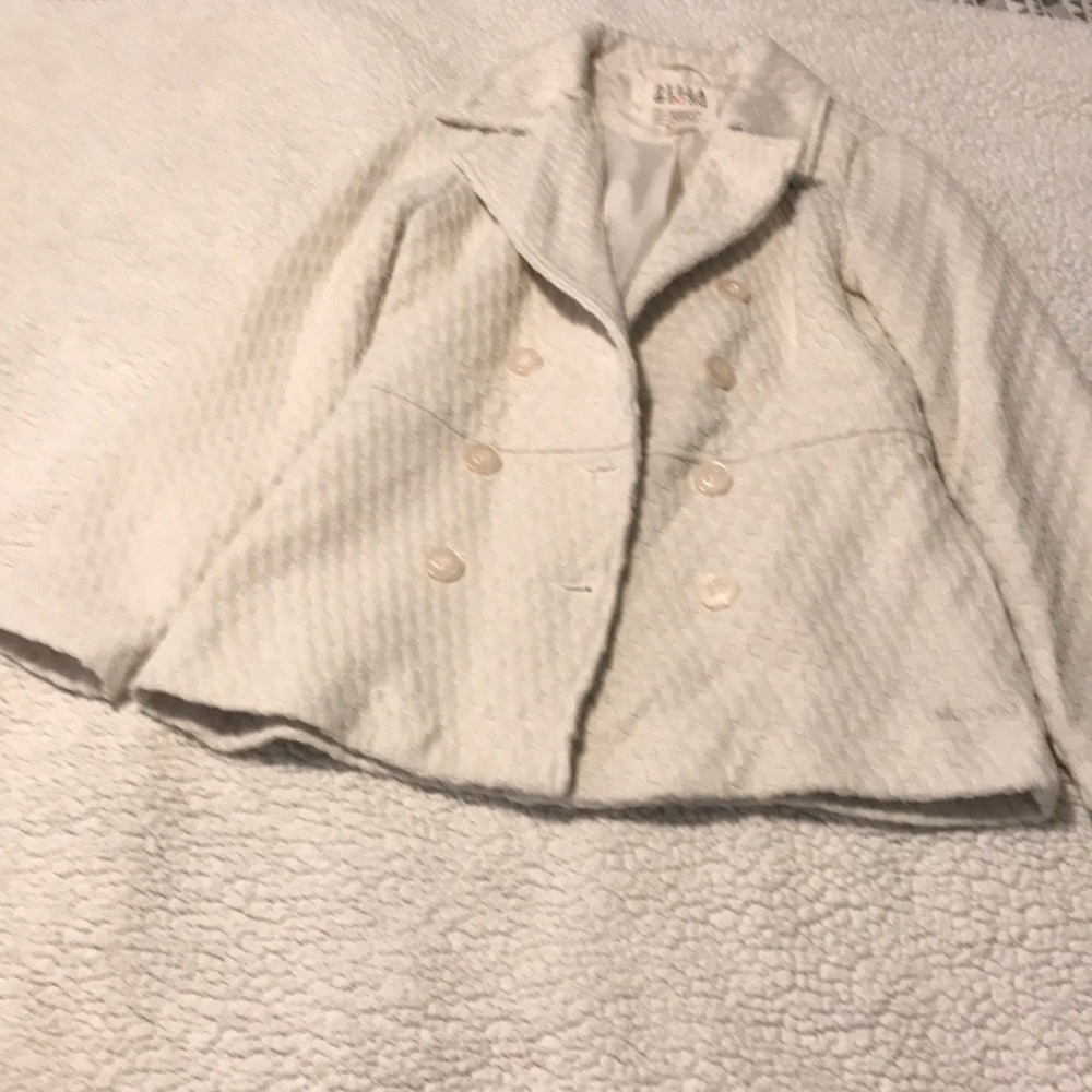 Woman’s Billabong Cream Peacoat
